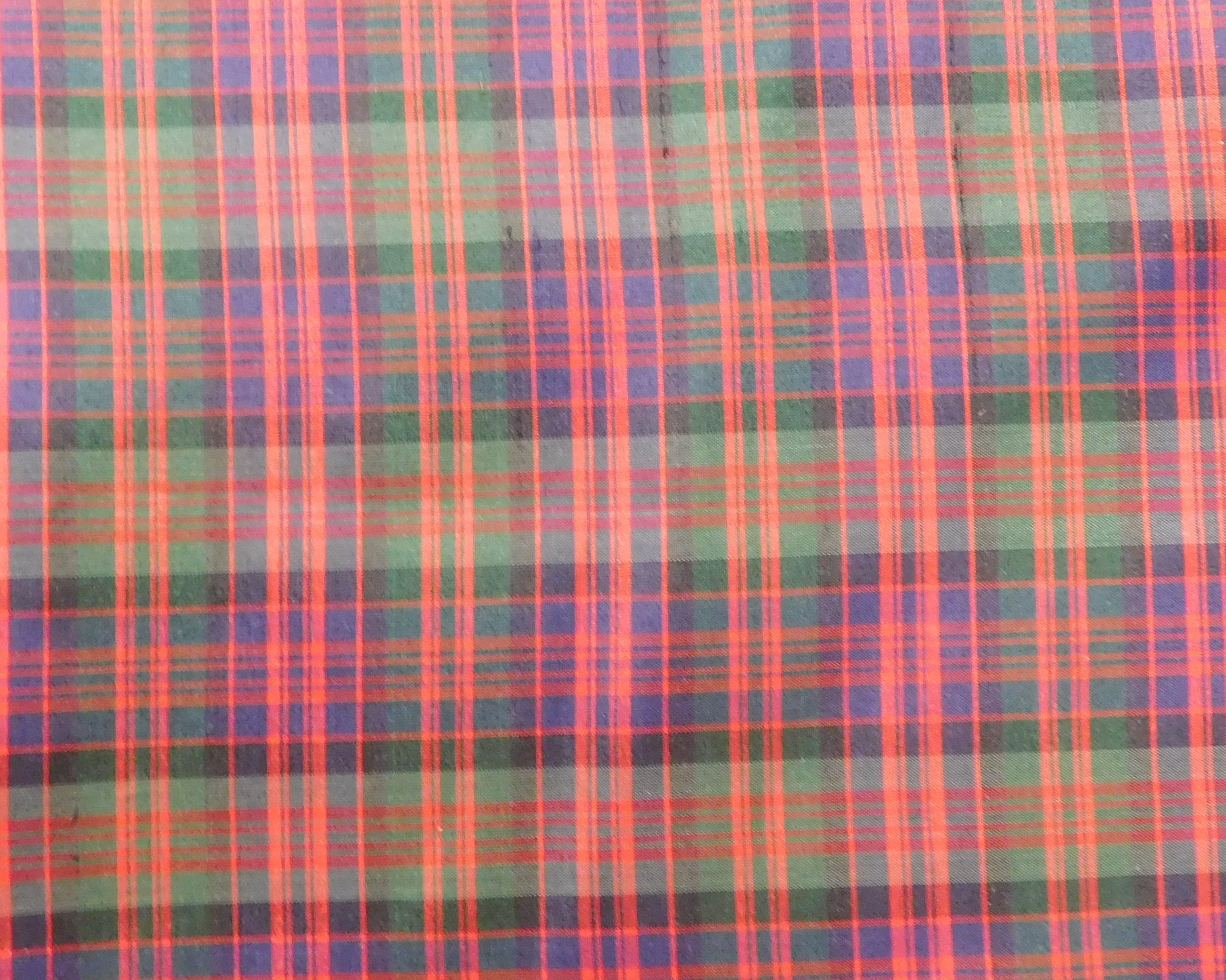 Tartan, (73cm x 73cm)