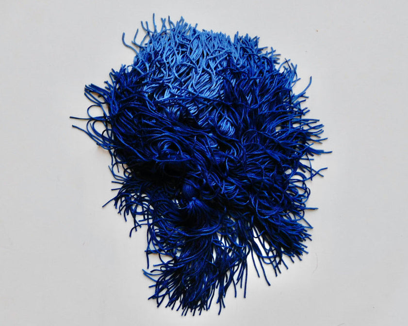Fringe Tassels, Blue Hues, Bag of 6 Designer Offcuts