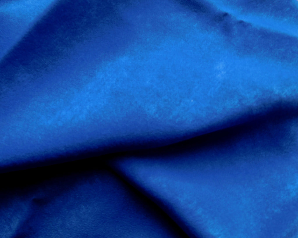 Satin Fame, Blue, Bundle of 3 Designer Offcuts