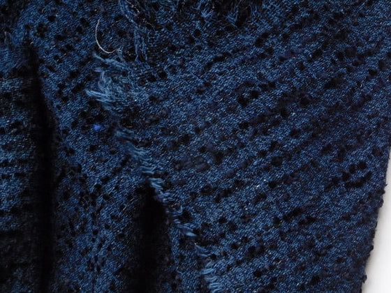 Woven Tweed, Blue, Bundle of 3