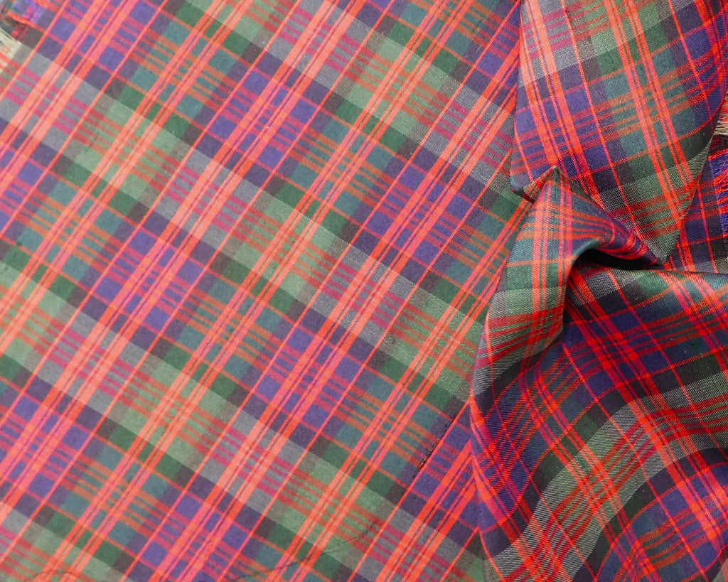 Tartan, (73cm x 73cm)