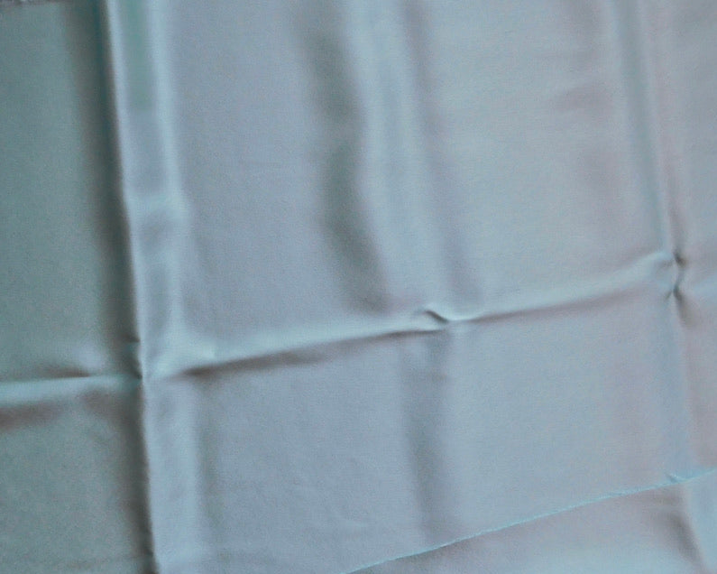 Satin, Light Teal, (80cm x 35cm)