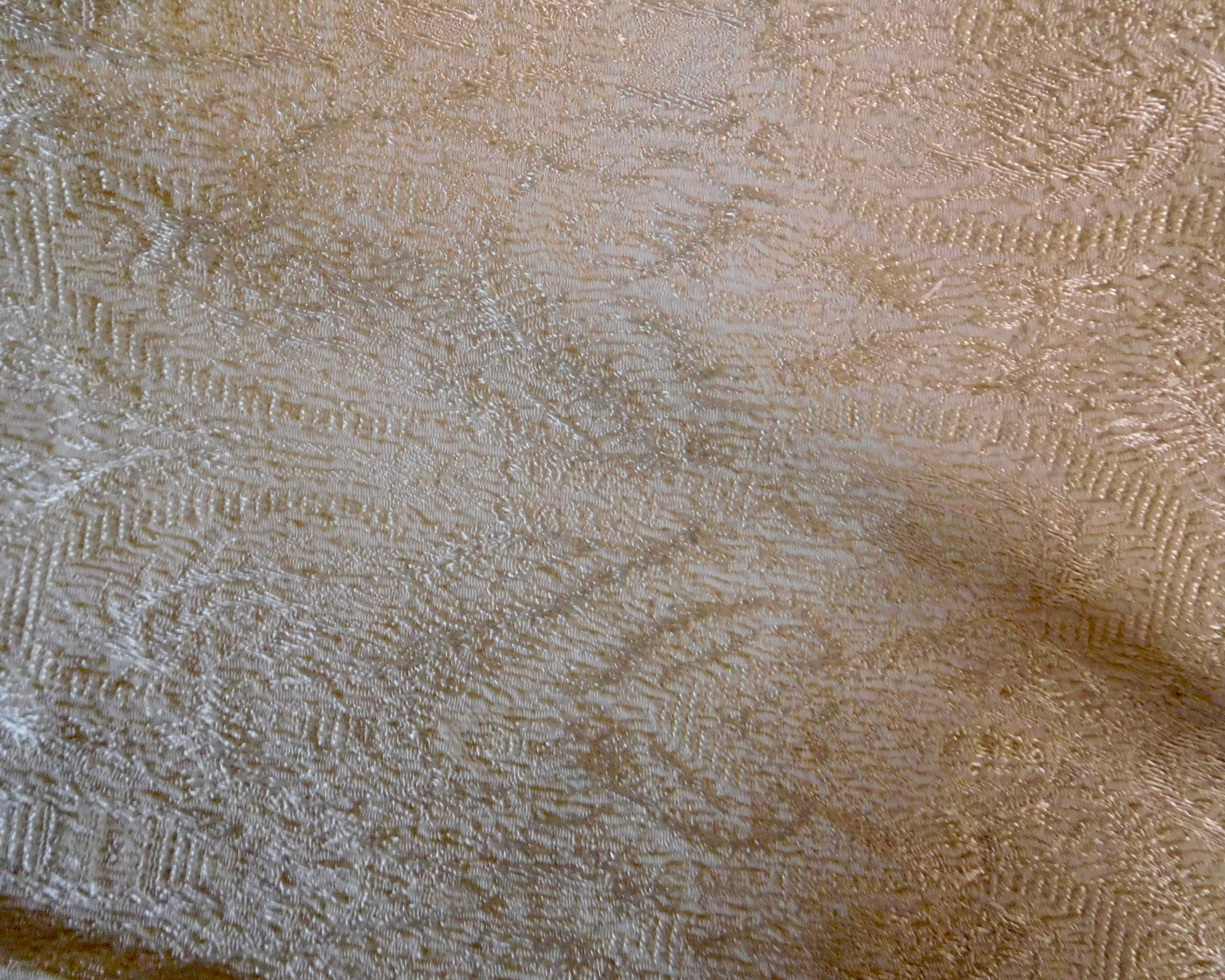 Brocade Fabric with Elastane, Gold, (200cmx80cm)