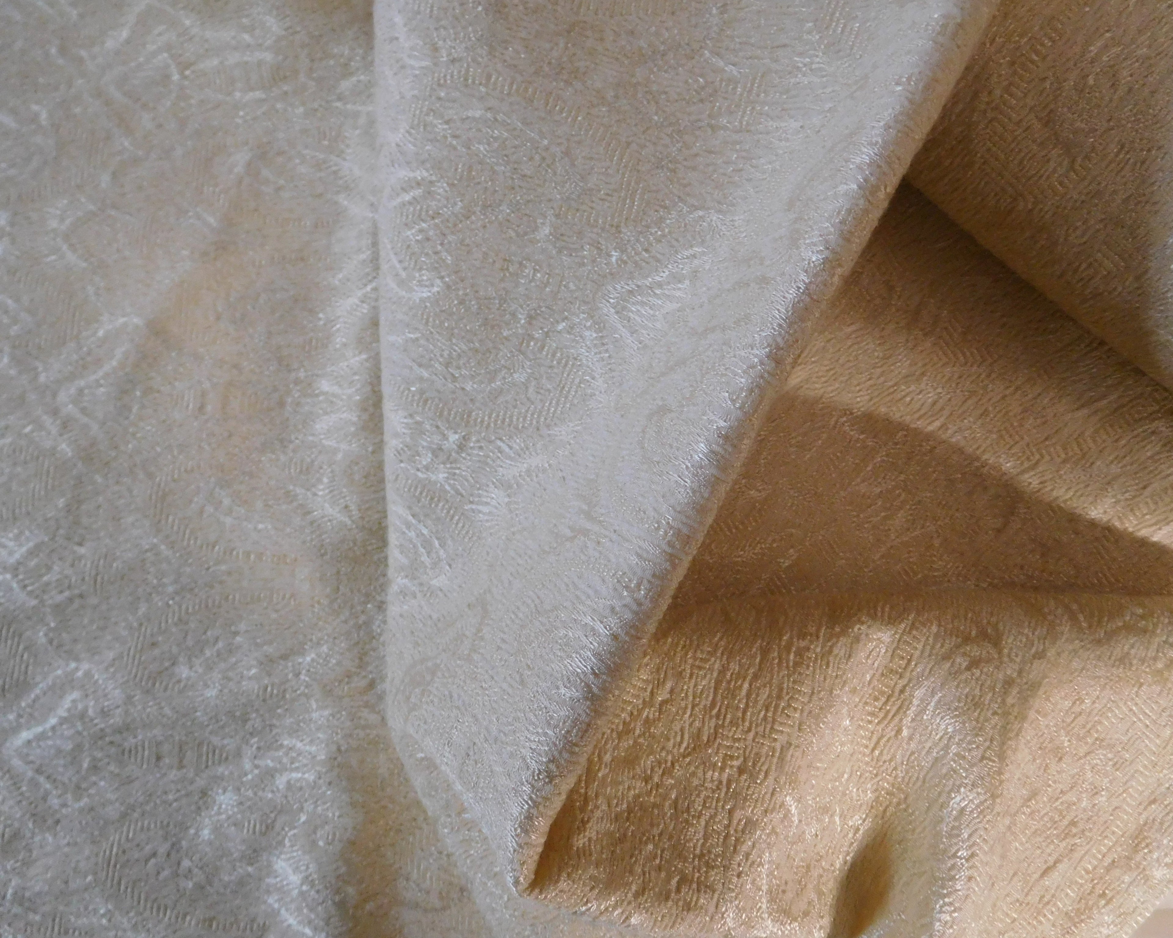 Brocade Fabric with Elastane, Gold, (200cmx80cm)