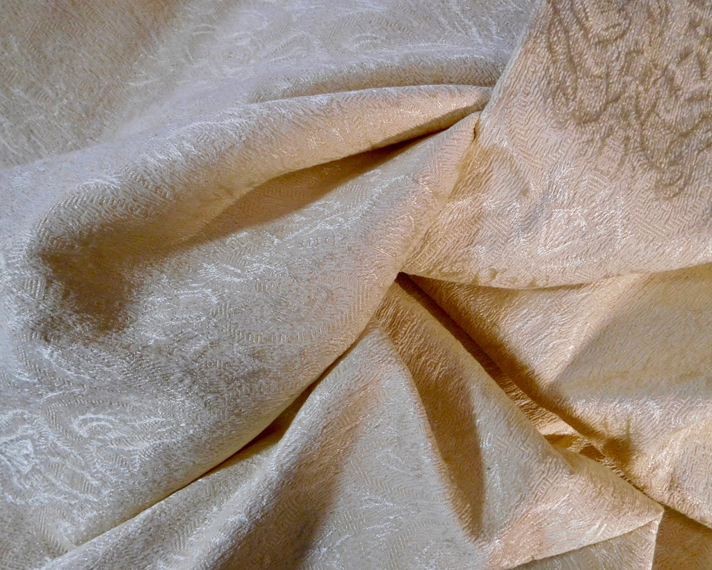 Brocade Fabric with Elastane, Gold, (200cmx80cm)