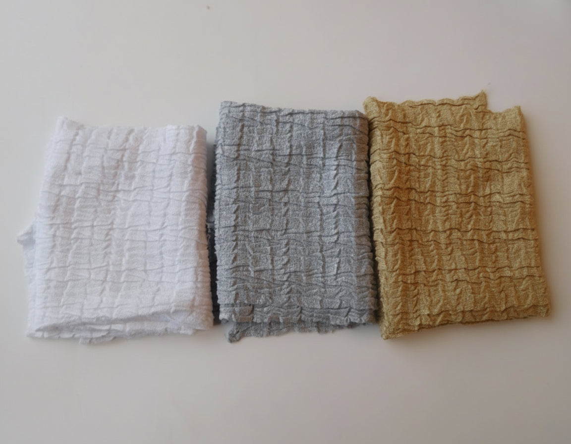 Knitted-Fabric Panels, Surprise Bundle of 3 (~70cmx~70cm)