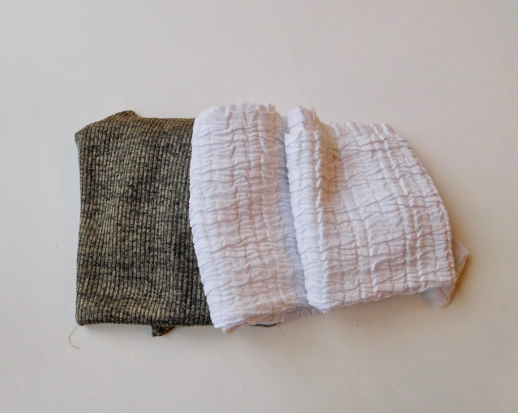 Knitted-Fabric Panels, Surprise Bundle of 3 (~70cmx~70cm)
