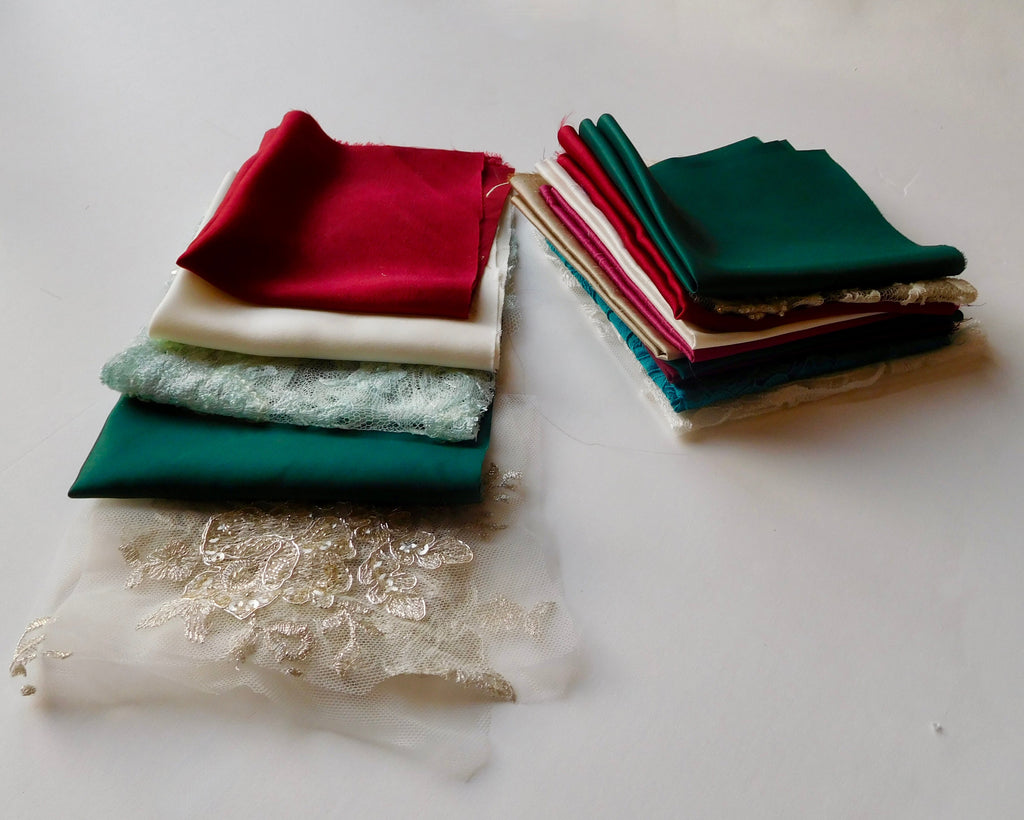 Festive Christmas Colors Collection, 10 Fat Quarters