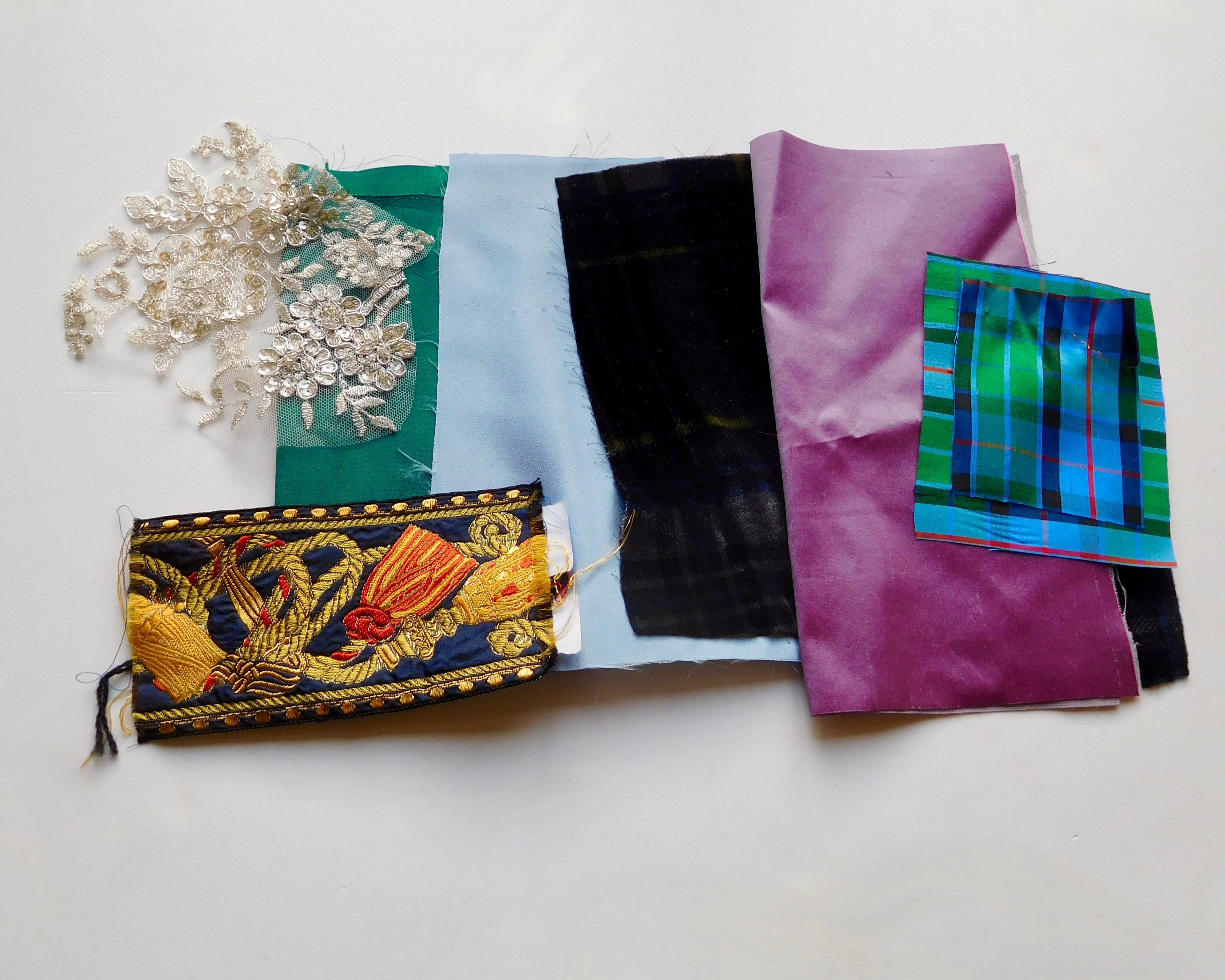 Surprise Fabric and Embellishment Bundle