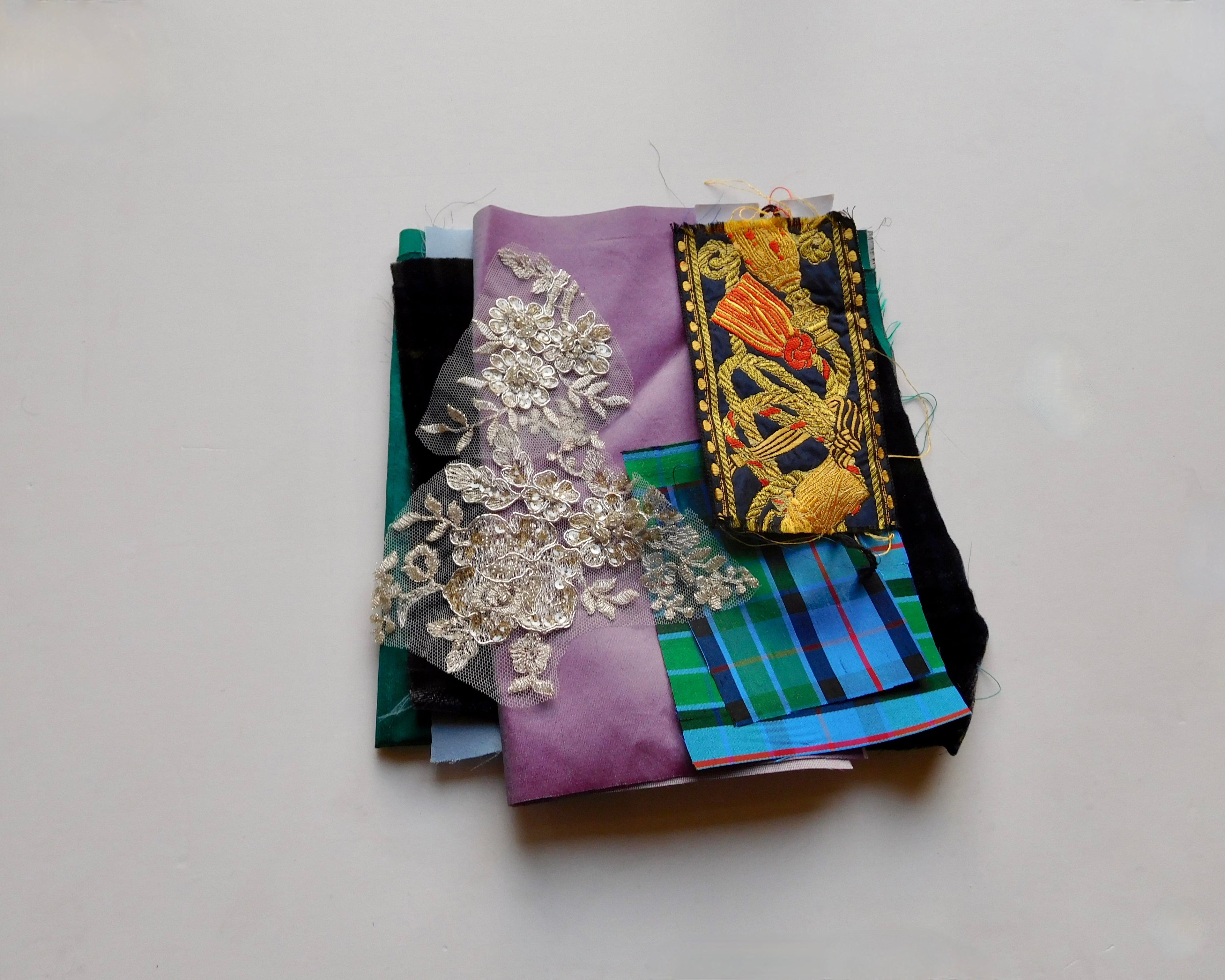 Surprise Fabric and Embellishment Bundle