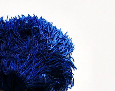 Fringe Tassels, Blue Hues, Bag of 6 Designer Offcuts